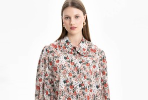 Special production women's blouse models with summer fabric