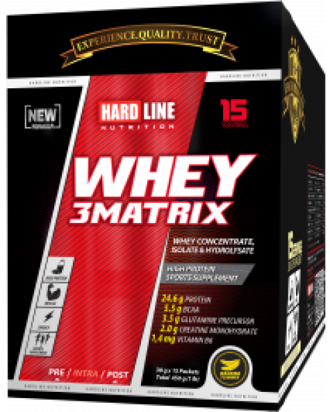 Whey 3Matrix 450 Gr (30Gr*15Adet)